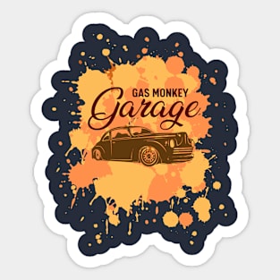 Gas Garage Gasoline Car T-Shirt Sticker